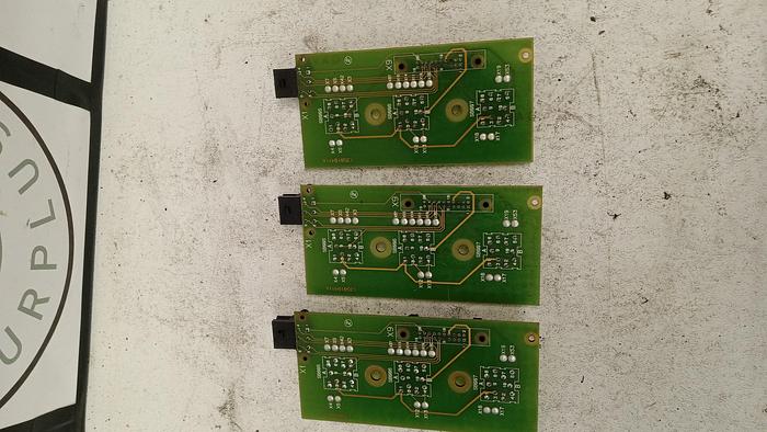 Used Lot of 3 Charmilles Roboform 550 Circuit Boards For Switches 135010411A GHD