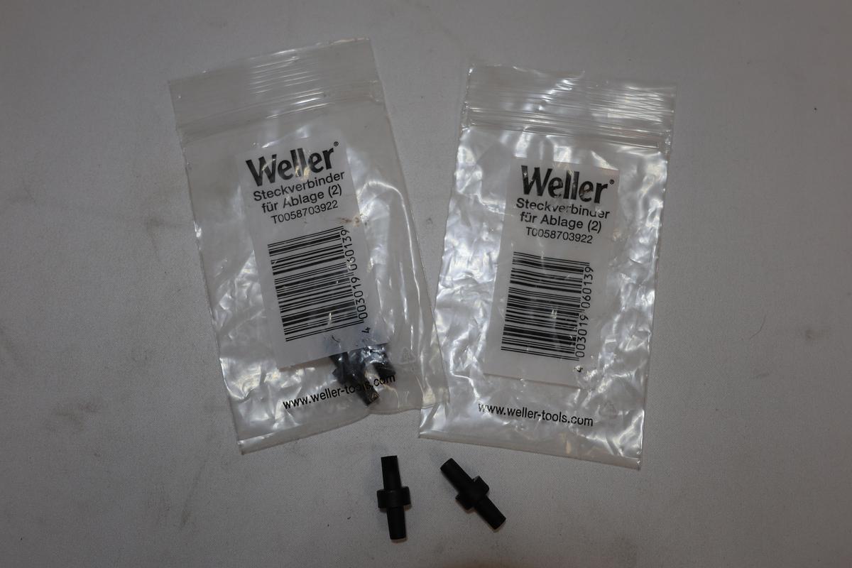 Weller T0058703922 Plug-On Connector for WDH Safety Rests Lot of 4 New