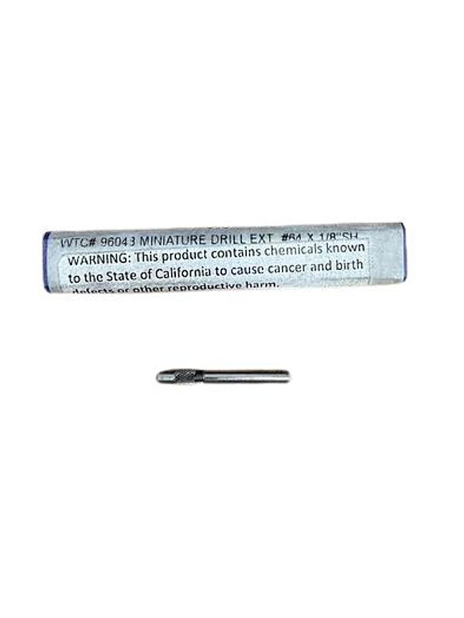 Whitney Tool 1/8" Shank Miniature Drill Extension – #64 Drill Size 