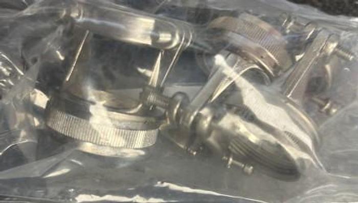 Used MS3417-22N Glenair Strain Relief Clamp Size 22 - GHA-156-C0