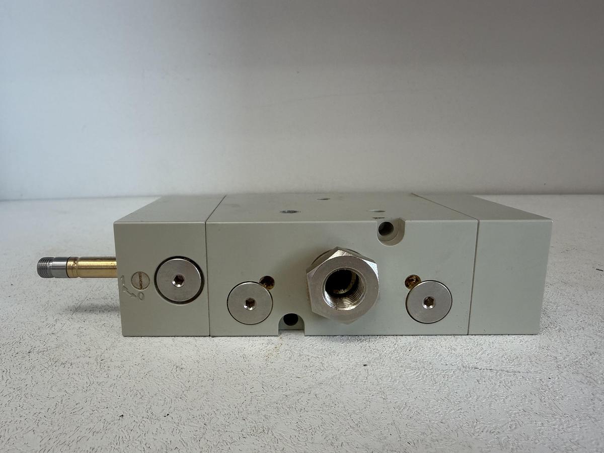 Used Metal Work Pneumatic 7030020200 Solenoid Valve, 3/2 NC, Mech Spring Reset, 1/2BSP, ADD Coil, GHA-178