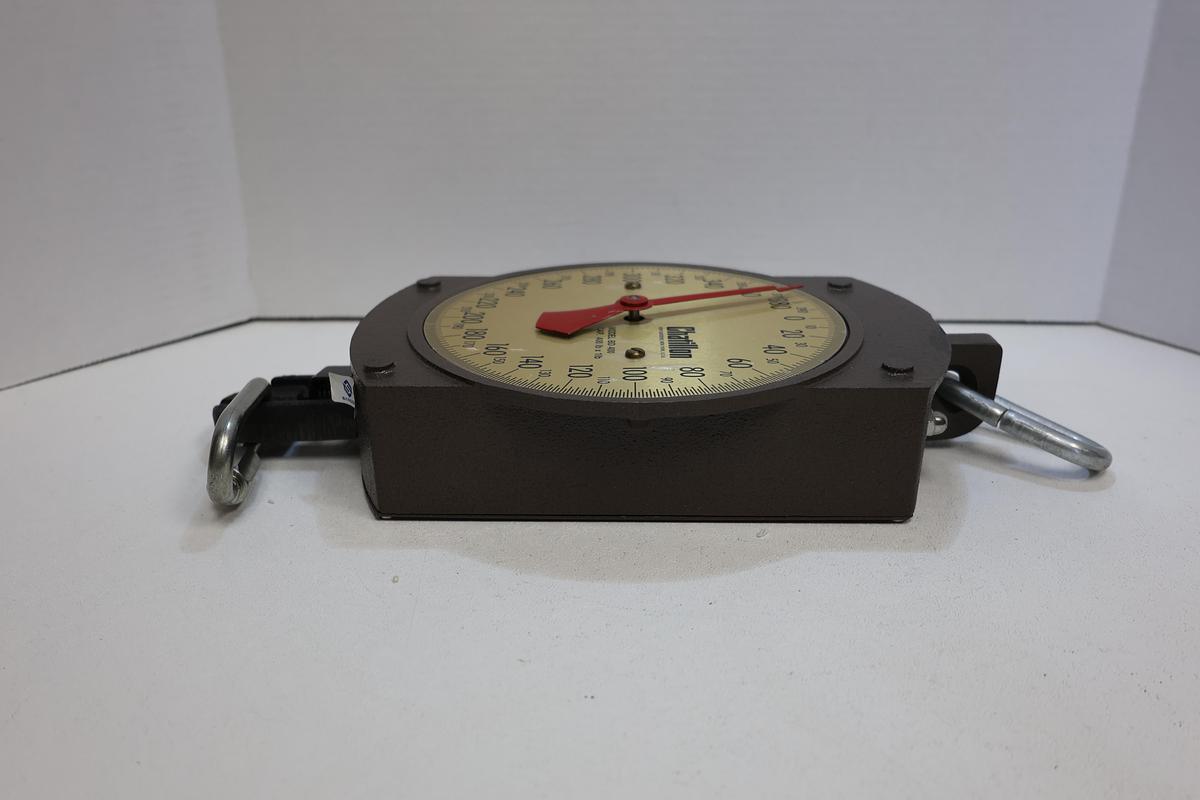 Used Chatillon BD-400 Mechanical Dial Scale – 400 lb Capacity x 1 lb Graduations – Industrial Scale