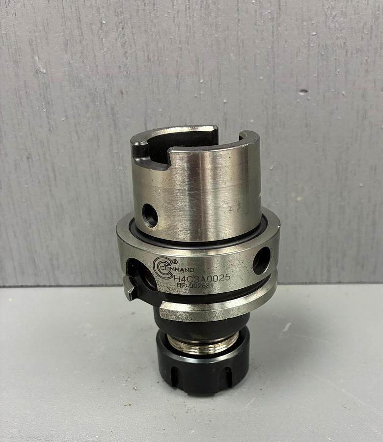 Used COMMAND H4C3A0025 COLLET CHUCK TOOL HOLDER HSK GHC-5