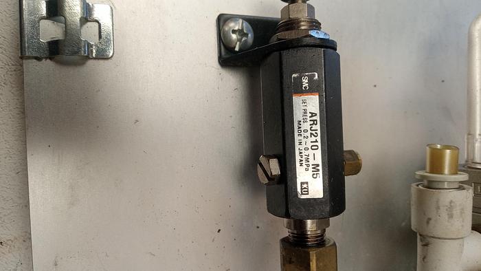 Used Charmilles CMM Roboform 550 SMC CH4223_V02 Pneumatic Control Panel GH118