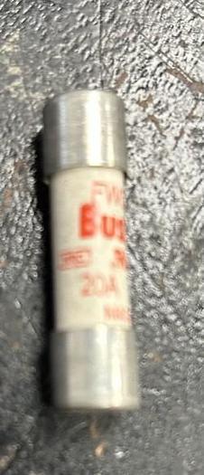 Lot of 3 - Bussman FWC-20A10F 20 Amp 600 VAC High Speed Fuse - GHB-63-D13