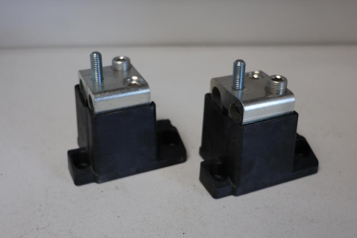 Used (Lot of 2)Bussmann BH-1133 Modular Fuse Block – 400A, 700V High-Speed Semiconductor Fuse Holder GHA-54