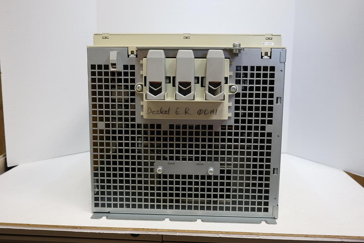 Used Siemens SIMODRIVE 611 6SN1145-1BA01-0DA1 Power Supply/Infeed Module 55kW Used