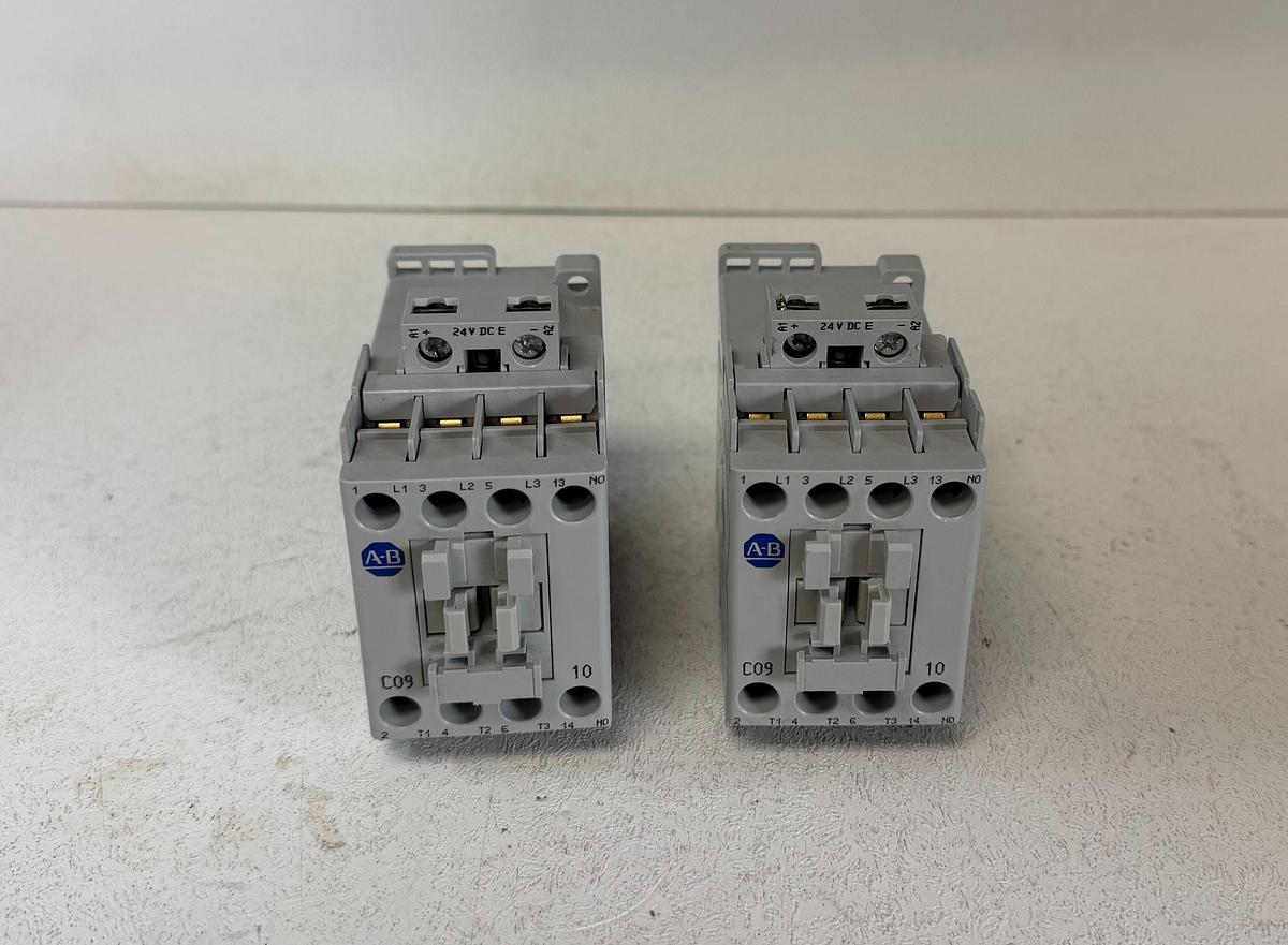 Used (Lot of 2) Allen Bradley 100-C09E*10 Ser A Contactor GHA-186