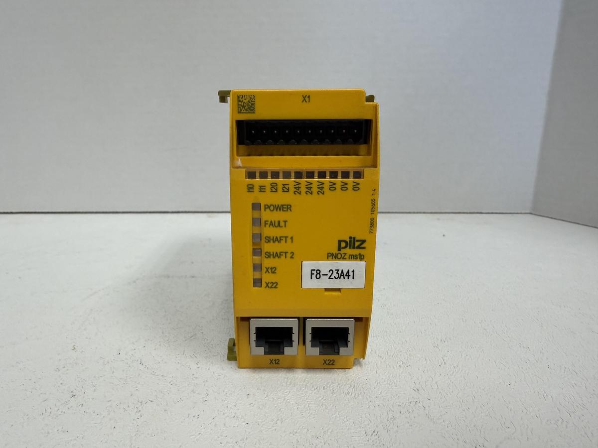 Used PILZ PNOZ MS1P 773800 Safety Relay Module – 24VDC, PNOZmulti Expansion Module GHC-38