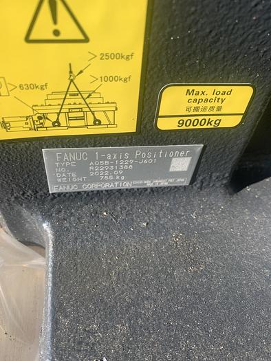 New Fanuc 1-axis Positioner/Rotary Table Type A05B-1229-J601 with Fanuc Ac Servo Motor GHS-co#0
