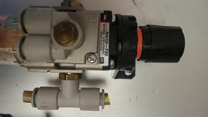 Used Charmilles CMM Roboform 550 SMC CH4223_V02 Pneumatic Control Panel GH118