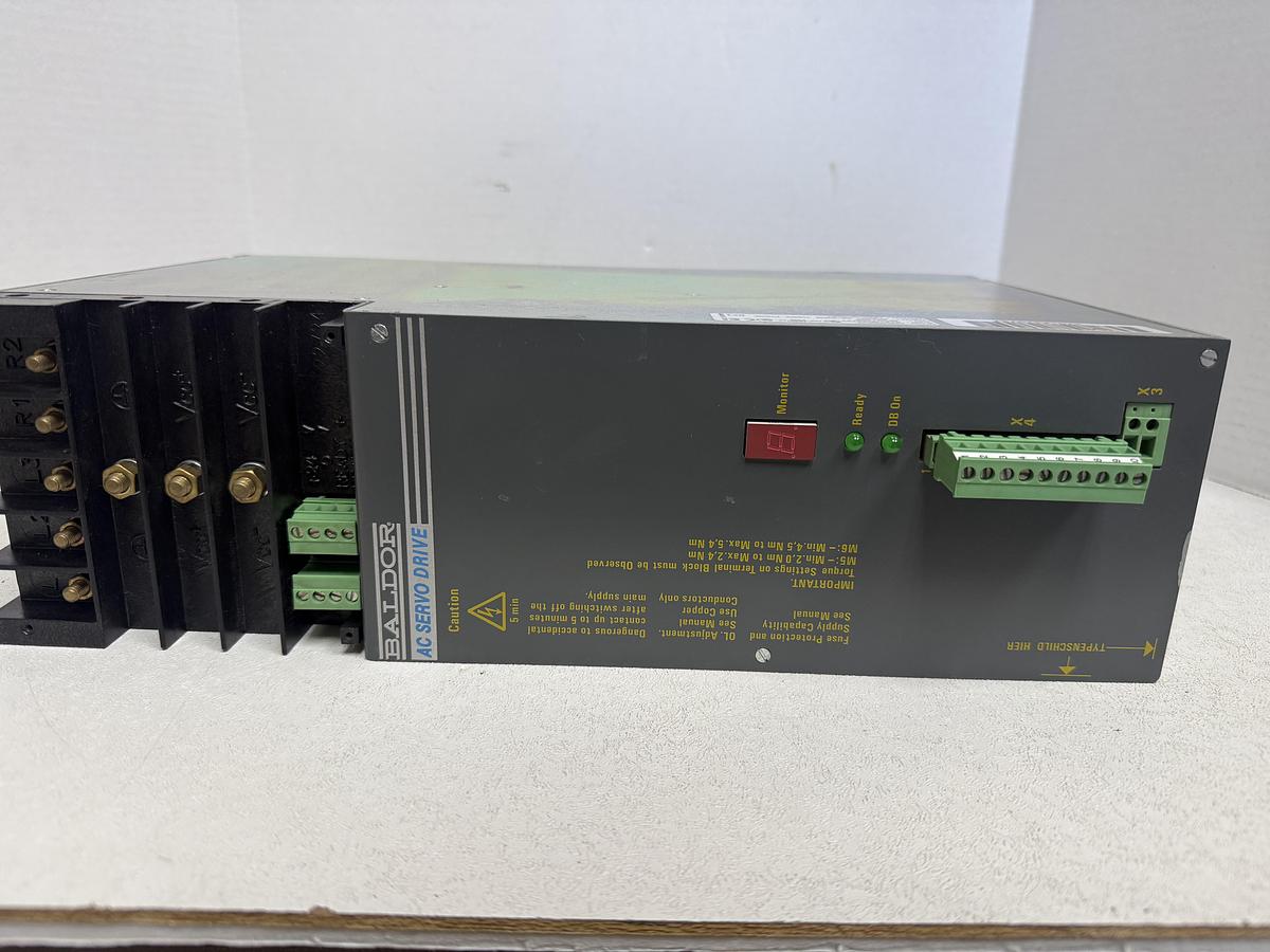 Used Baldor ASR26657F BPS2100B AC Servo Drive GHA-47