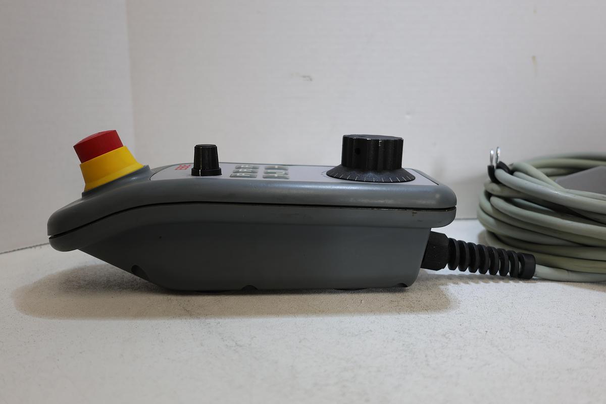 Used EBE CNC Machine Handheld Pendant MPG Remote Harting 24 Pin Male Used