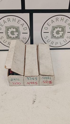 Used Lot of 37 Regal Go No Go Gages .2971-.5005 GH506