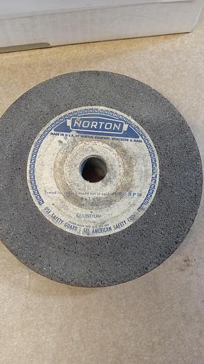 Used Lot of 2 Norton Grinding Wheels 6"x1"x5/8" GH504