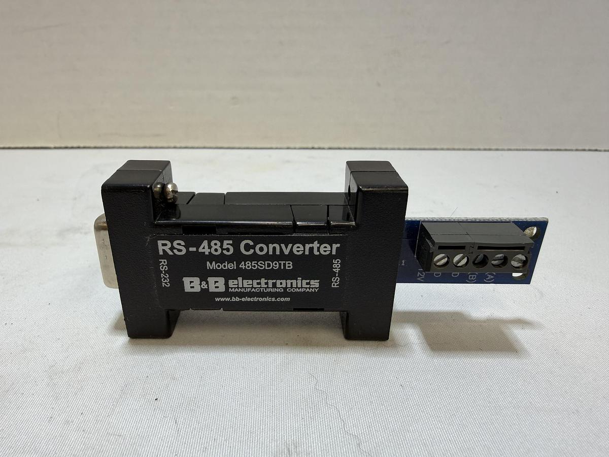 Used B&B Electronics 485SD9TB RS-232 to RS-485 Converter