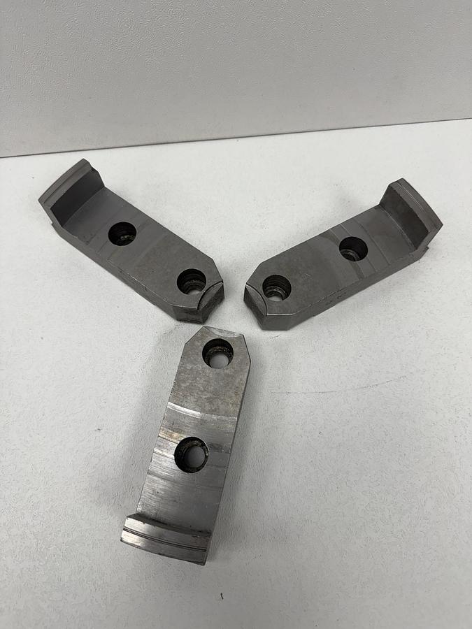 Used Huron Lathe Chuck Hard Jaw 12MSH0 Set of 3 GHC24