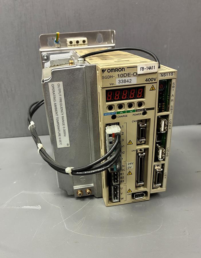 Used  Yaskawa SGDH-1ODE-OY Sigma II Servo Drive – 1.0kW, 200V, Digital AC Servo Amplifier GHC-38