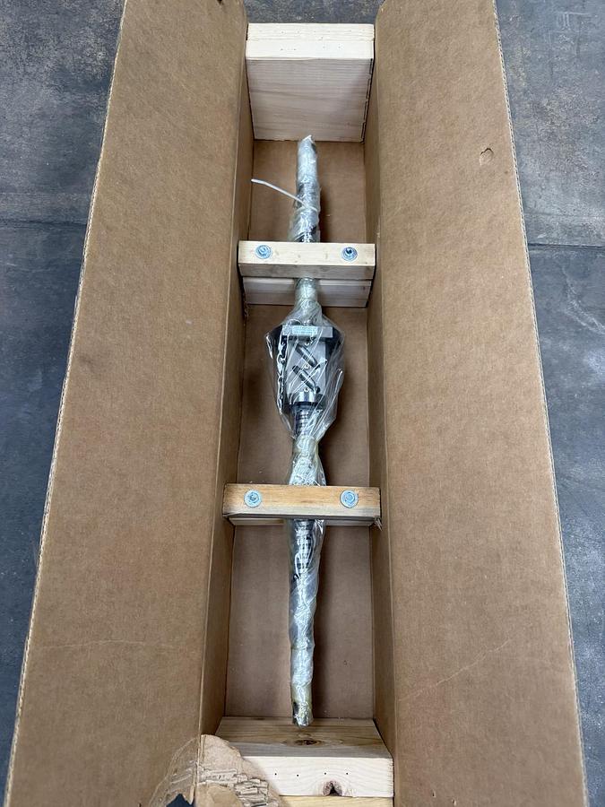 Used Barnes Intl NSK Y-Axis Ball Screw 1.259"x34" Z211A3206726 for Makino SNC64