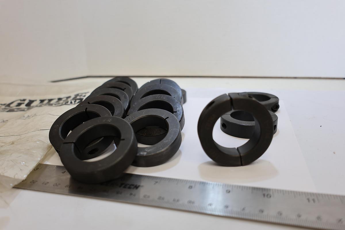 Lot of 16 McGuire 1-7/16" Shaft Collars Split Clamp 1 & 2 Piece New