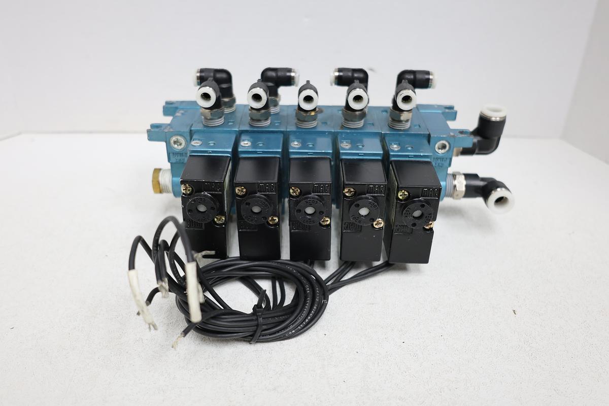 Used MAC VALVES 714C-12-PI-501CA PNEUMATIC SOLENOID VALVE – USED