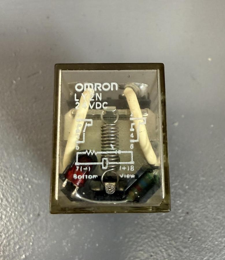 Used (LOT OF 10) OMRON LY2N 24VDC RELAY GHA-GC9