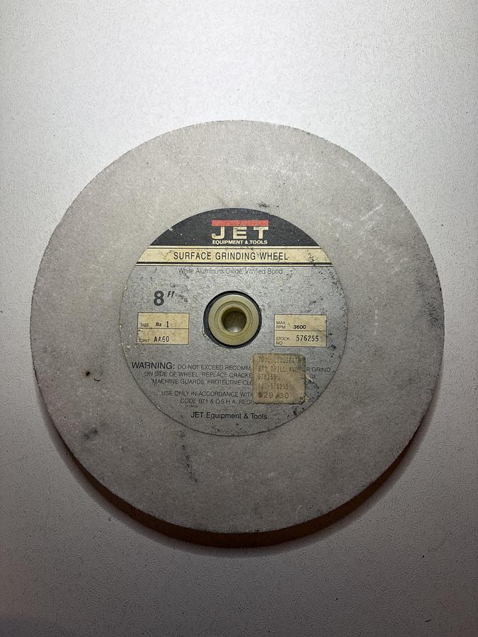 Jet Equipment & Tools Grinding Wheel 8" AA60 GHC-43