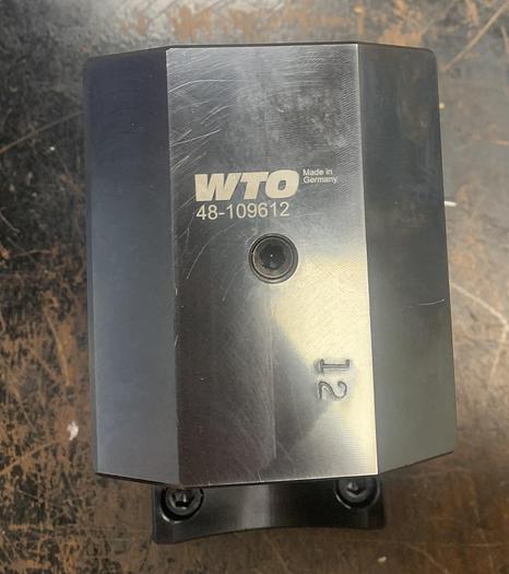 Used  WTO Combination Tool Holder 1-1/2” ID 48-109612 For Mazak Lathe GHB-80