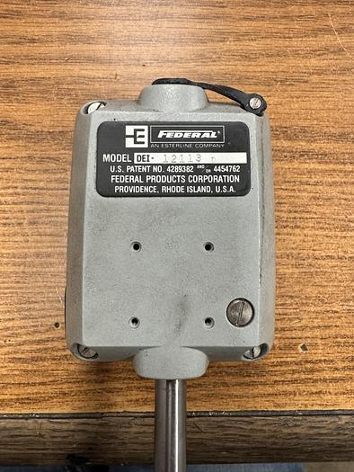 Used FEDERAL MAXUM DEI-12113D DIGITAL ELECTRONIC DIAL INDICATOR .0001" GRADUATION GHA-174