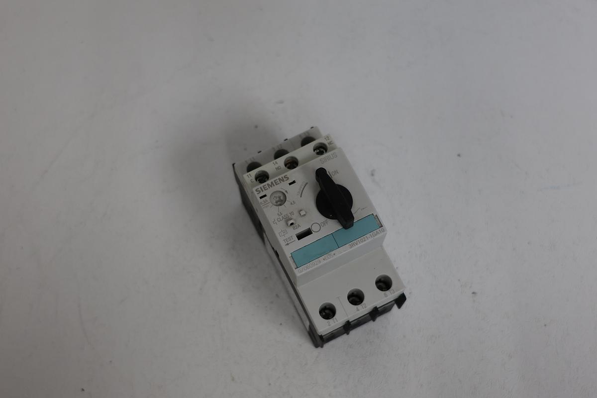 Used Siemens 3RV1021-1GA10 Motor Protection Circuit Breaker – 13–18A | 3RV10 Series GHA-140