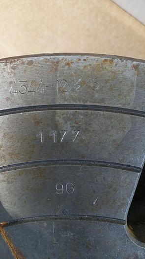 Used Bison 12 1/2" 4 Jaw D1-6 Mount Lathe Chuck GH301.5