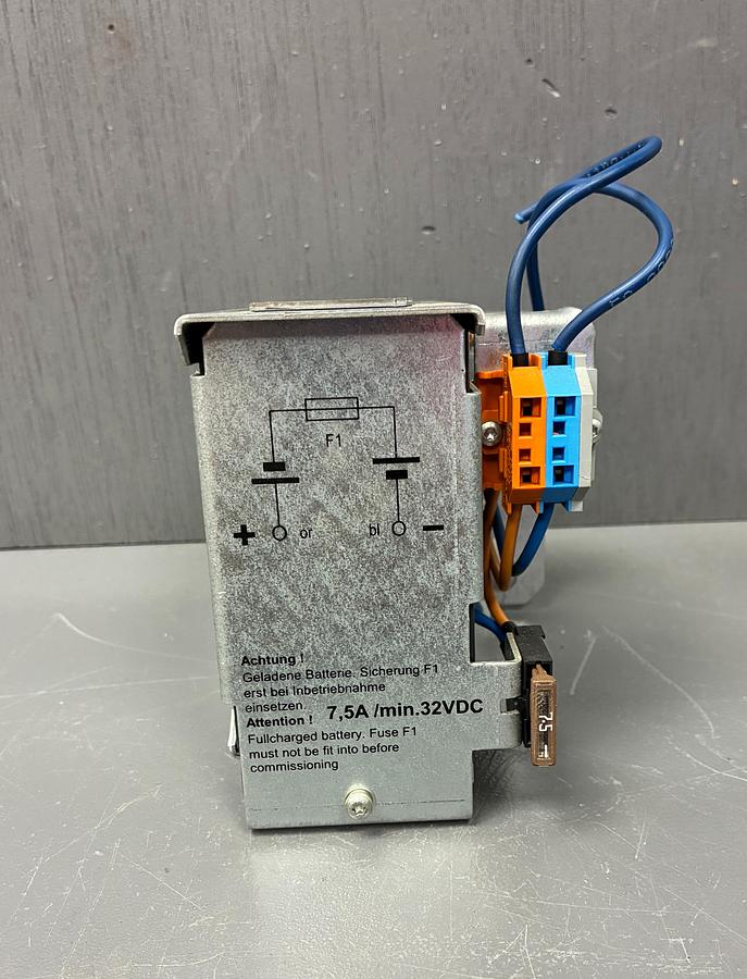 Used Siemens BLEI-AKKU-MODUL 24V DC 6A 1.2Ah | Backup Battery Module GHC-34