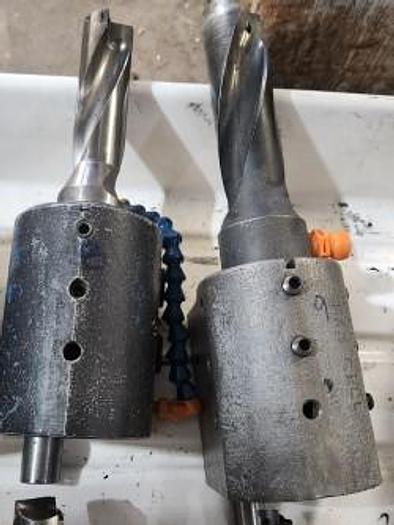 Used Mazak ST-40 2" Boring Bar Holder with various bars - see pictures - GHB-