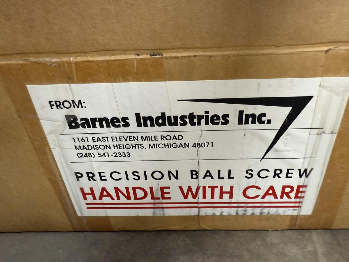 Used Barnes Intl NSK Ball Screw X-AXIS 1.259"x41.75" – Z211A3208374 for Makino SNC64 