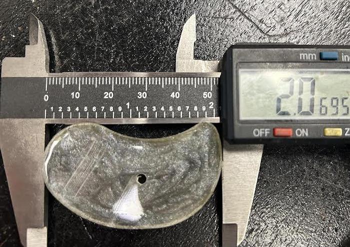 Used Cobra Arms Custom Grips Silver Pearl - GHC-11