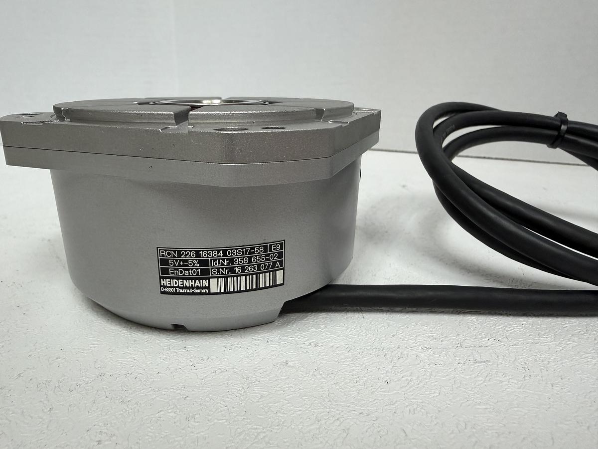 Used Heidenhain RCN 226 Rotary Encoder 16384 03S17-58 E9 | Id.Nr. 358 655-02 | GHA-178
