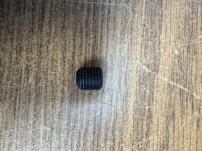 Buckley/Qc Fastners 3/8-24x3/8 flat point alloy steel hex socket set screws GHGC-D18