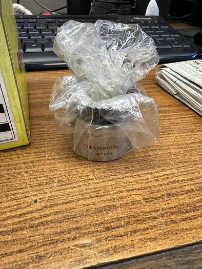 Used NIB CHESTERTON 891-09 CB/S 659296 ROTARY PUSHER SEAL 1.125 DIA SHAFT