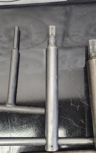 Used Lot of 4 - T Handle Wrenches 1/4"-1" - GHB-65