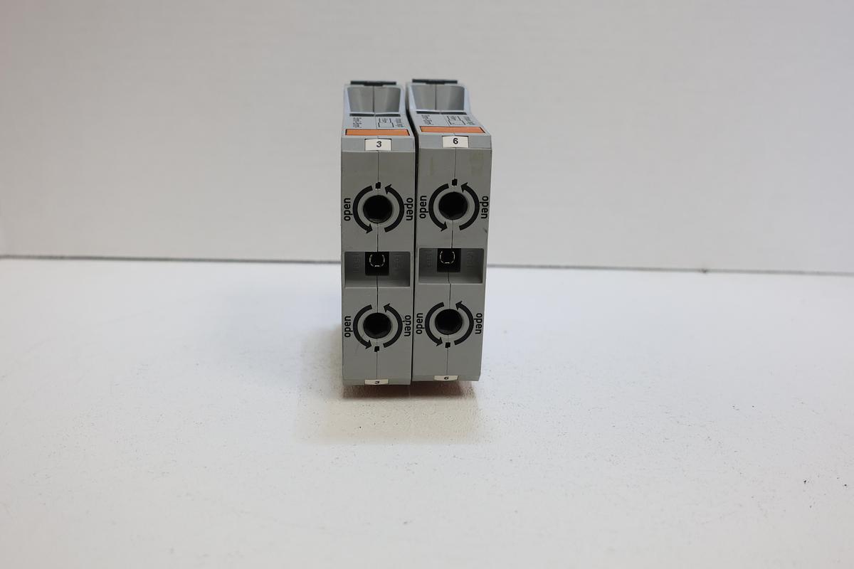 Used WAGO 285 Double Power Terminal Block 35mm²-95mm² DIN Rail Mount GHC-07