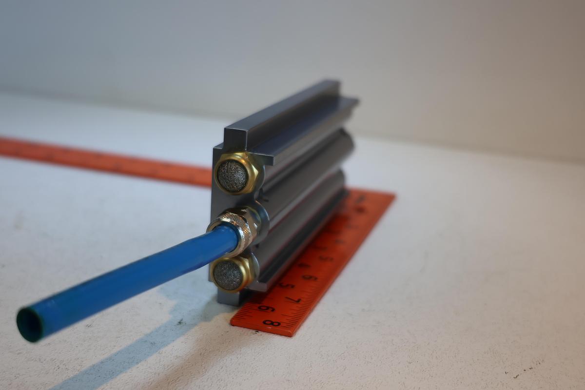 Used SMC Pneumatic manifold base