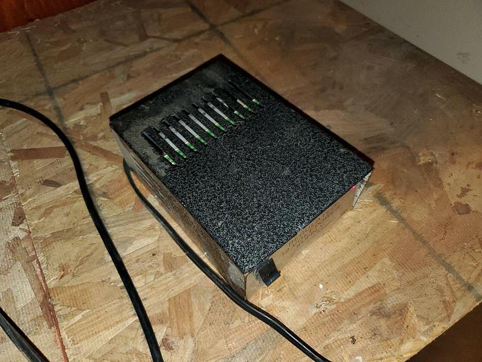 Used Micronta Regulated 12 Volt Power Supply Converts 120 VAC to 12 GH100