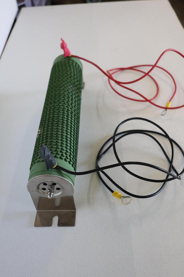 Used 1000W 10 Ohm Wirewound Power Resistor 10Ω J Industrial Load Brake Resistor