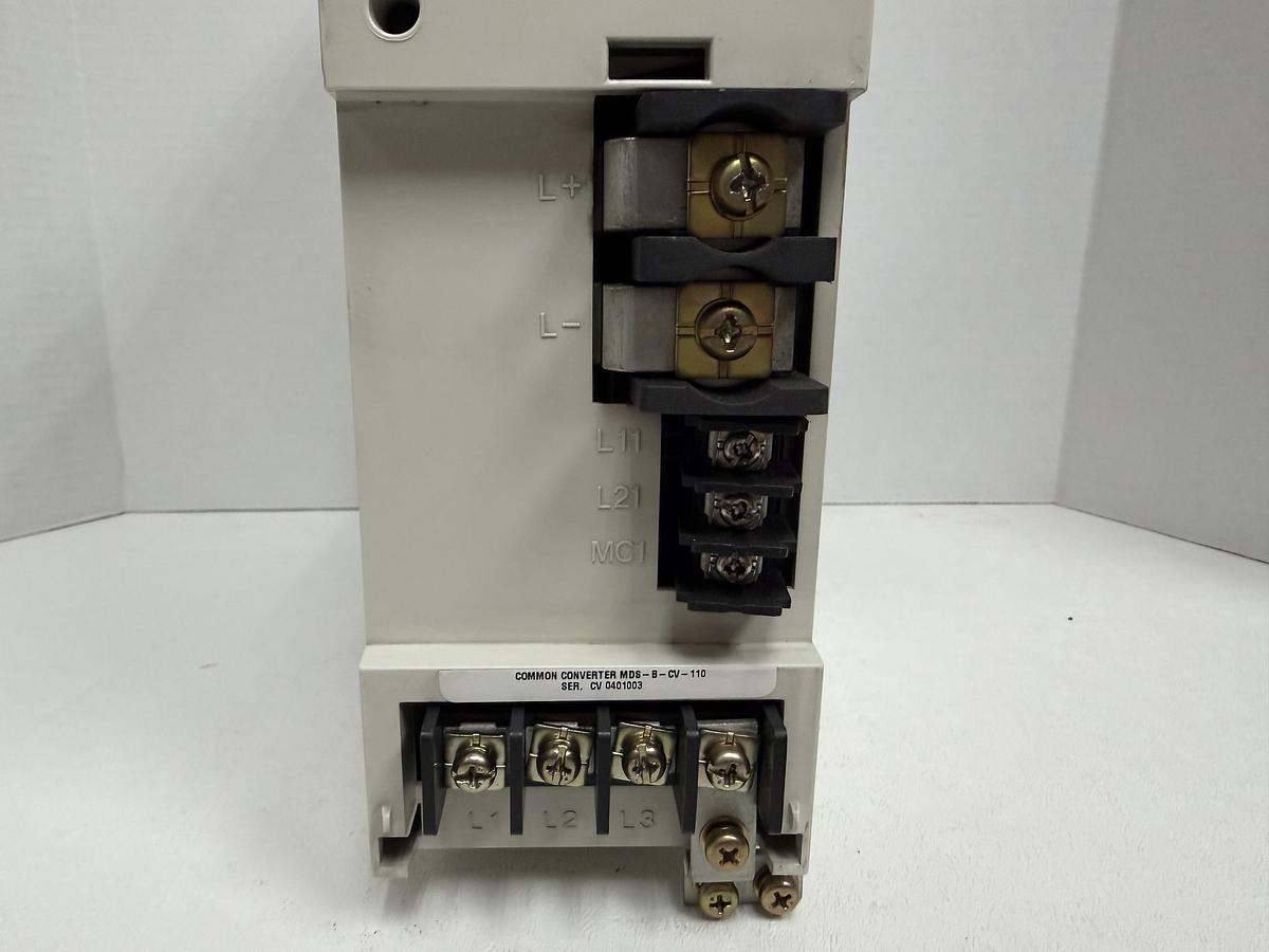 Used Mitsubishi MDS-B-CV-110 Spindle Drive w/ Power Supply – 11kW CNC Module GHA-36