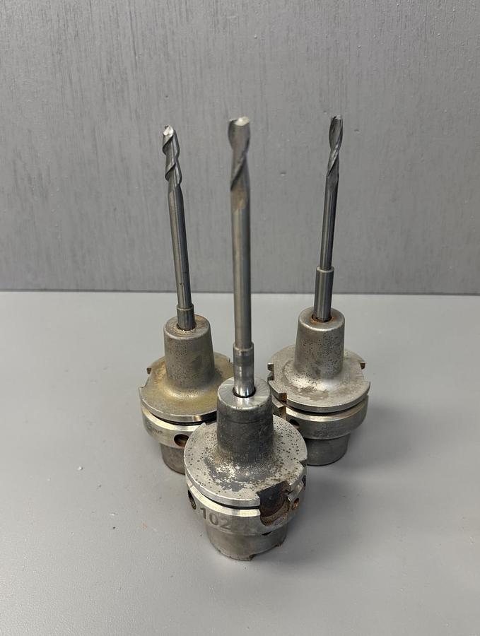 Used Briney HSK63ASF-038-256 Shrink Fit Tool Holder GHA-GS61