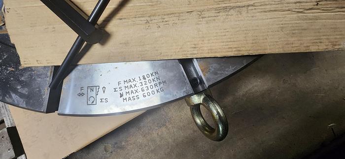 Samchully 40" HC-40 - Series Chuck, Adapter Plate & Flange GHB-00