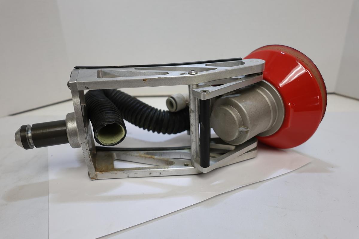 Used Industrial Pneumatic Vacuum Orbital Sanding Head Robotic End Effector Tool