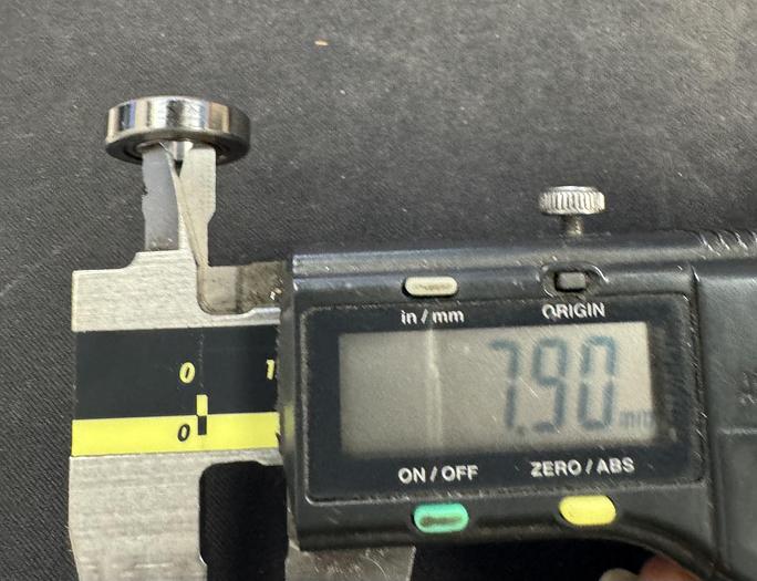 Used Bearings OD 0.625 ID 0.311 Thickness 0.155 GHGC-D19