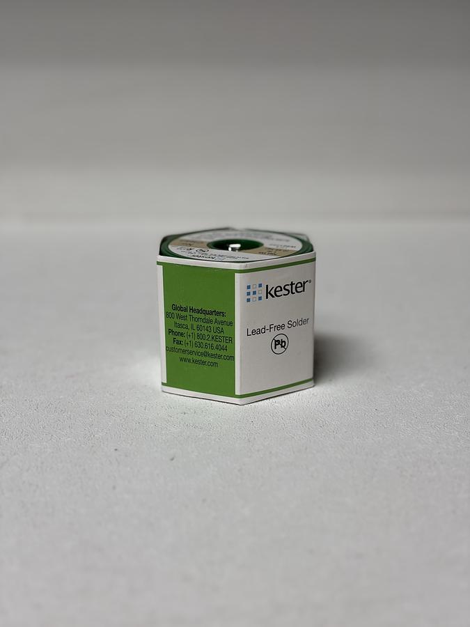 Used Kester 24-7068-7601 Lead Free Solder Wire .050" (1.27mm) 1LB GHA-47