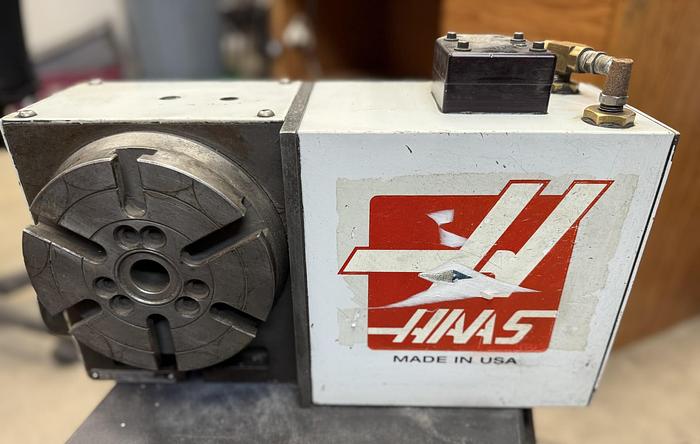 Used HAAS HRT-160 4TH AXIS ROTARY TABLE 6" DIAMETER GHA-10